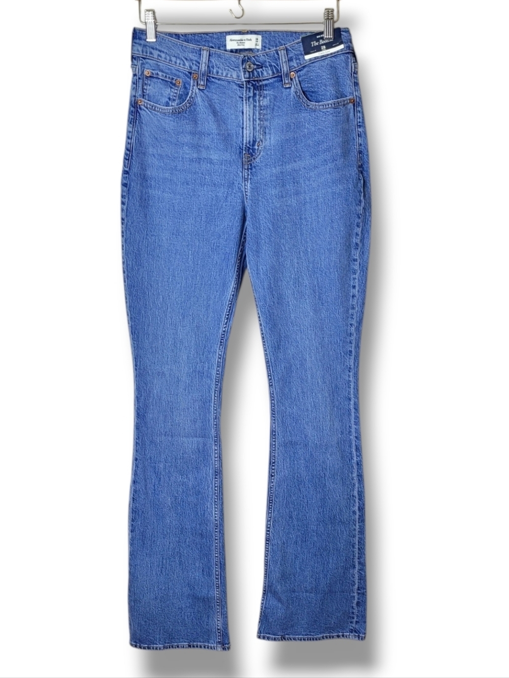 Abercrombie & Fitch Curve Love Bootcut Jeans 28 Long